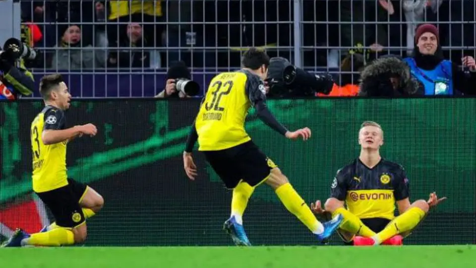 Haaland reveló la razón de sus festejos de gol estilo yoga
