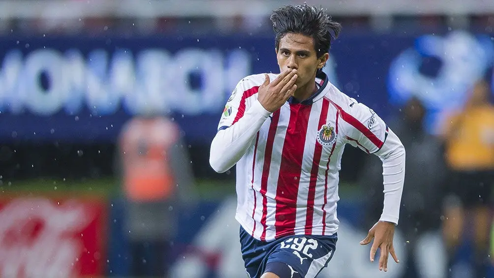 José Juan Macías festeja un gol con Chivas | MEXSPORT