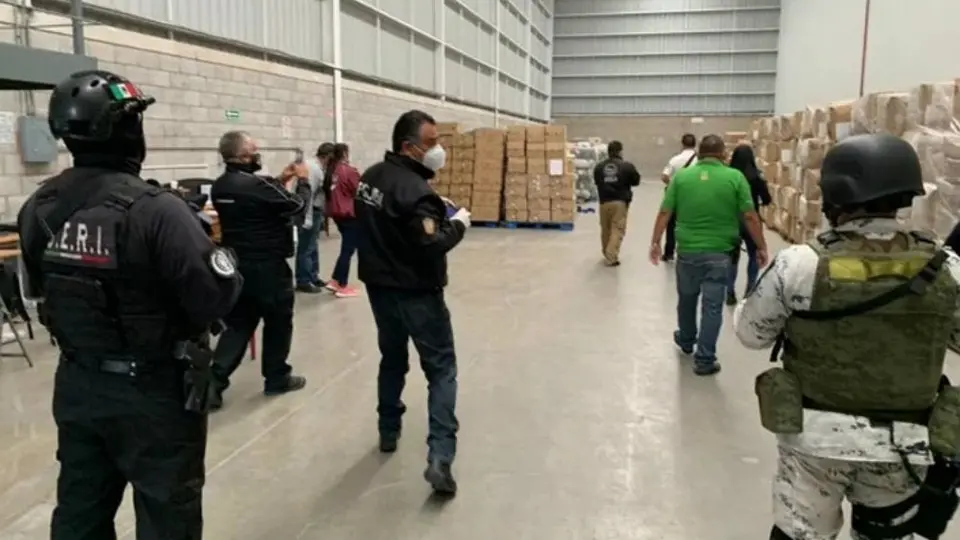 Agentes del Edomex recuperaron cubrebocas N95 valuados en 60 millones de pesos