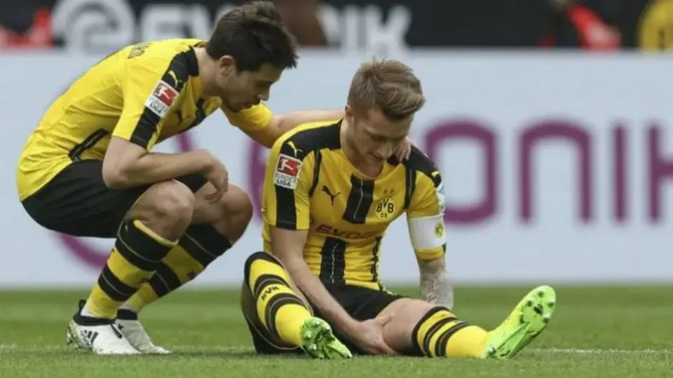 Marco Reus volvió a caer lesionado y se perderá los Octavos de Final de Champions League