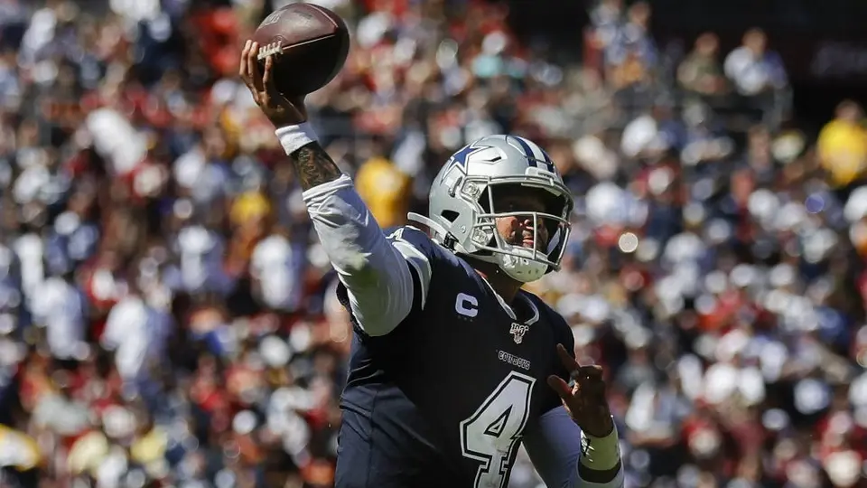 Dallas superó a Redskins con gran actuación de Dak Prescott