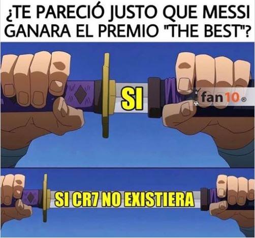 Ríete con los mejores memes de los premios The Best