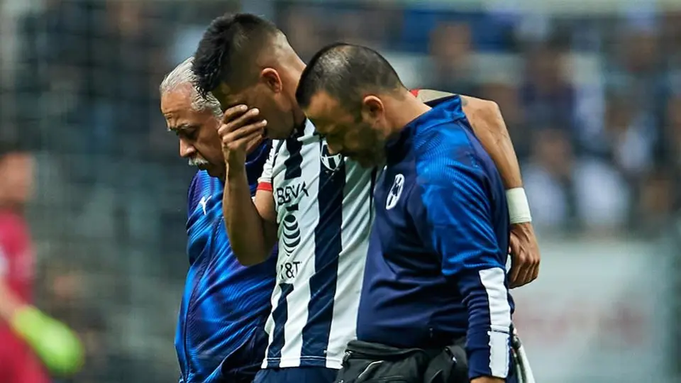 Maxi Meza, baja de Rayados mínimo tres semanas por lesión