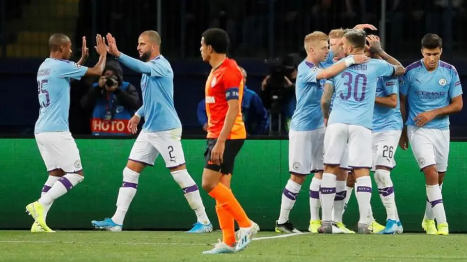 Manchester City goleó al Shakhtar en el inicio de Champions League