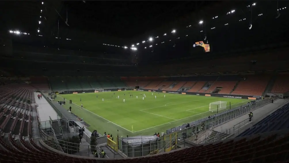 El Giuseppe Meazza vacío | AP