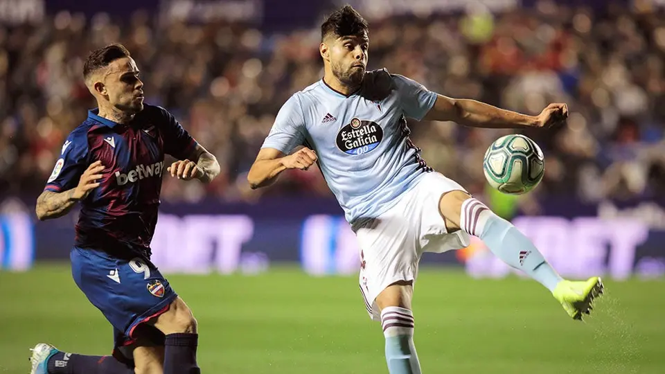 Celta y Araujo perdieron ante Levante y siguen en zona de descenso
