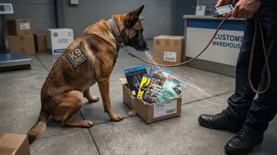 Espartacus frustra envío de droga a Reino Unido: estaba escondida en accesorios para videojuegos