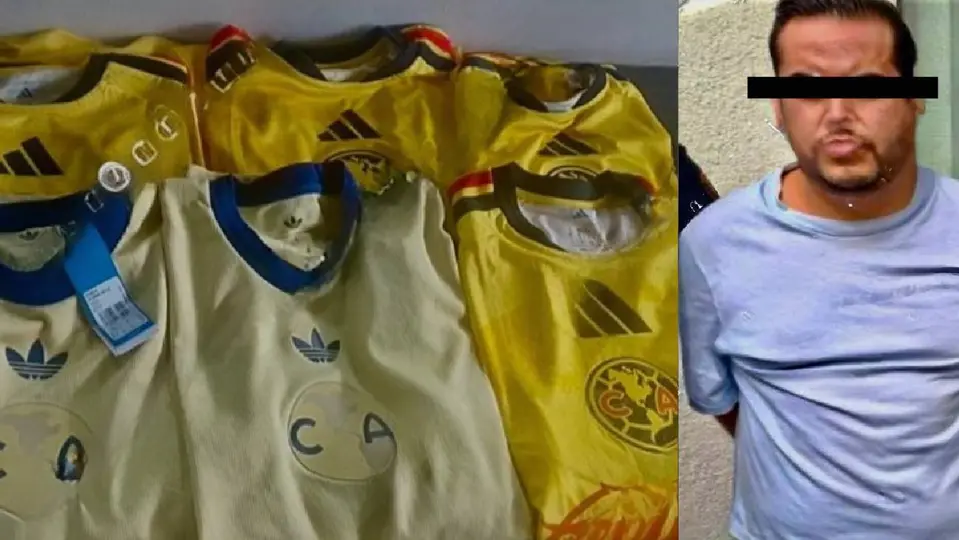 Playeras robadas del Club América | X:@c4jimenez