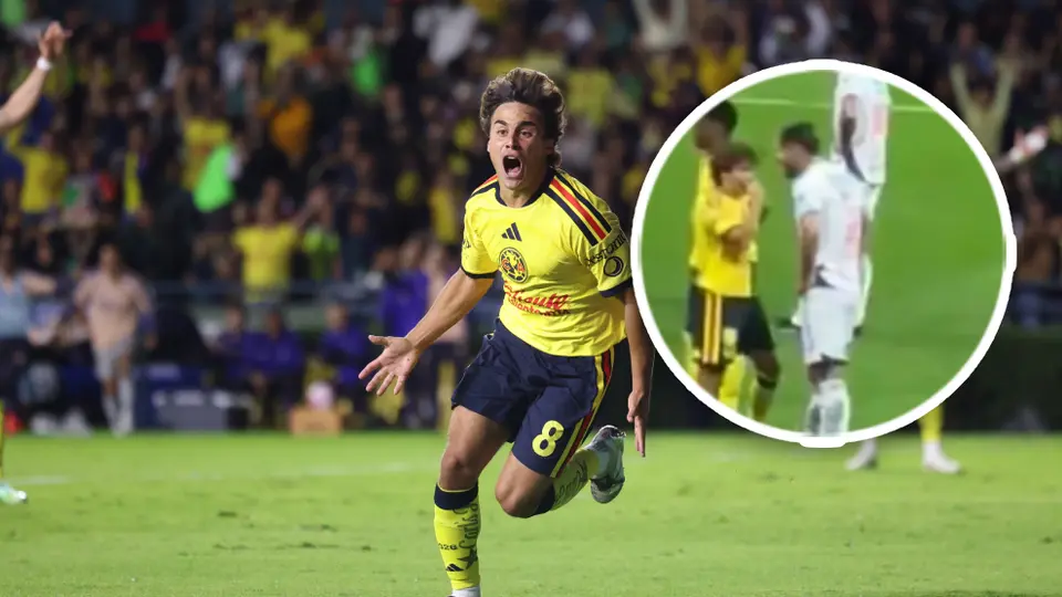 ¿Robo del América? Jugadores de Pachuca reclamaban roja para Carlos Álvarez