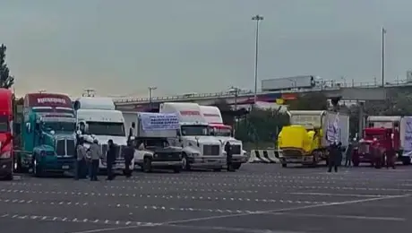 Paro nacional de transportistas hoy: ¿qué carreteras están bloqueadas en México?