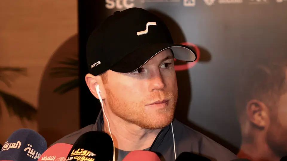 Canelo Álvarez da declaraciones en su llegada a Arabia Saudita | IG: @canelo