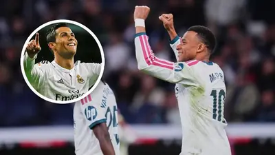 Mbappé llegó a los 100 goles con Real Madrid ¿Superó a Cristiano Ronaldo?