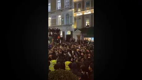 Balón de Oro 2026: Hay disturbios afuera del teatro donde es la ceremonia