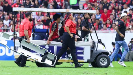 Elías Montiel enciende las alarmas en Atlas, luego de salir lesionado ante Puebla