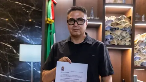 El secretario de Seguridad Pública y Tránsito Municipal de Culiacán, Alejandro Bravo Martínez, salió ileso tras un ataque armado durante un operativo policial./ FB