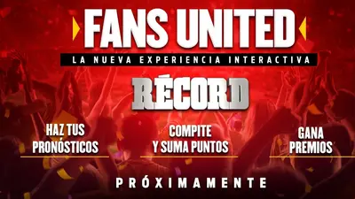 ¡Pronto llega Fans United a RÉCORD! Vive el deporte como nunca antes: juega, predice y gana