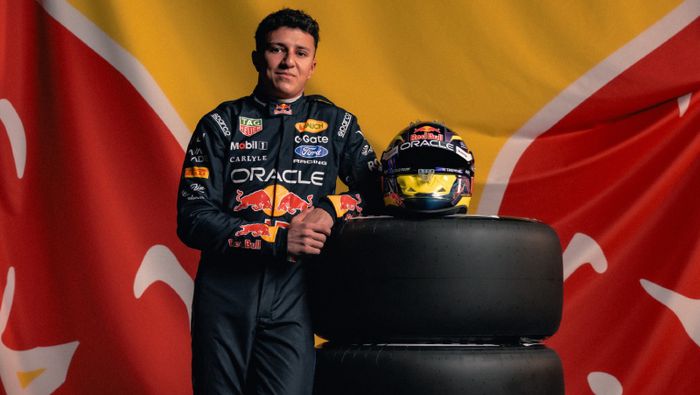 Hadjar tuvo un inicio complicado en los tests