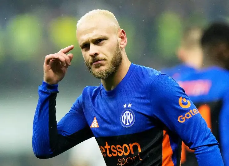 Federico Dimarco del Inter l AP