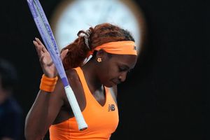 Coco Gauff explotó después de perder en el Australian Open en solo 59 minutos