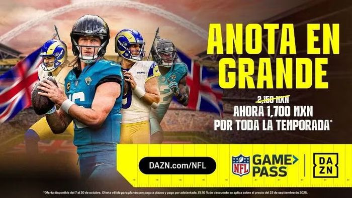 Así puedes seguir toda la acción de la NFL