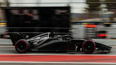 Checo y Cadillac tuvieron actividad este lunes en el shakedown en Barcelona
