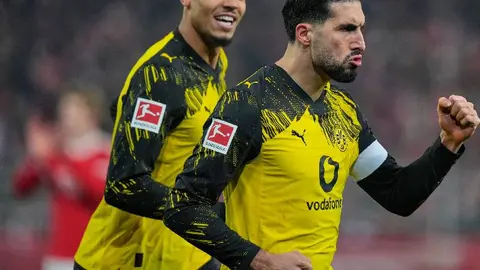 Jugadores del Dortmund celebrando l AP