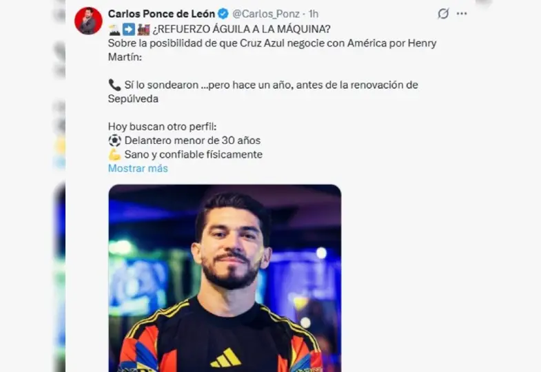 Esta es la información que se tiene del interés en Henry Martin