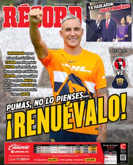 Portada RÉCORD 27 febrero 2026
