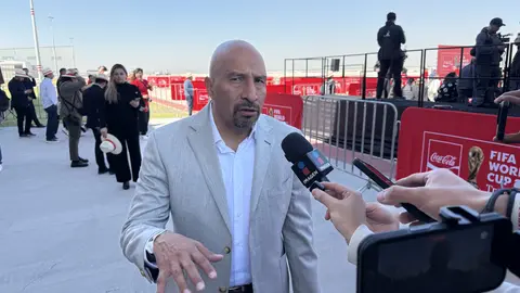Conejo Pérez en la llegada de la Copa del Mundo | Gina