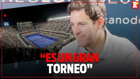 JUAN MARTÍN DEL POTRO habló del Abierto de Acapulco y su rivalidad con Federer, Djokovic y Nadal