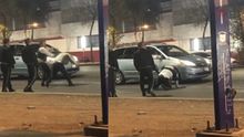 VIDEO: Mariachis se agarran a golpes en Garibaldi y casi acaba en tragedia