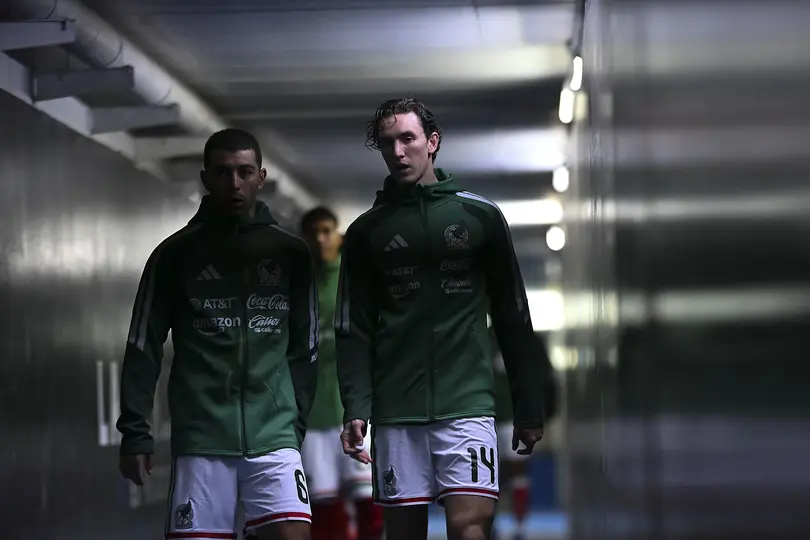 Marcel Ruíz en el túnel del Estadio La Corregidora | Imago7
