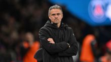 Luis Enrique durante el partido PSG vs Mónaco de la Champions League | AP