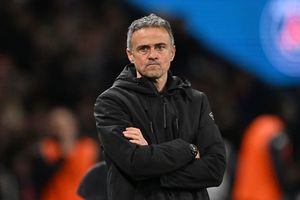 Luis Enrique durante el partido PSG vs Mónaco de la Champions League | AP