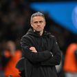 Luis Enrique durante el partido PSG vs Mónaco de la Champions League | AP