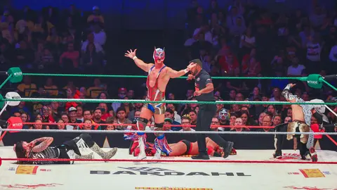 El Grande Americano puede ser uno de los protagonistas del primer show fuera de México | wwe.com