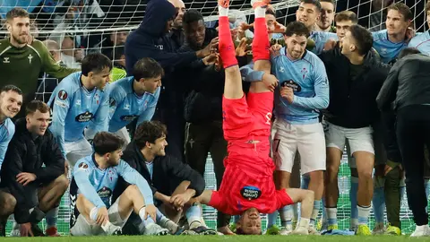 Celta de Vigo tras eliminar al PAOK | AP