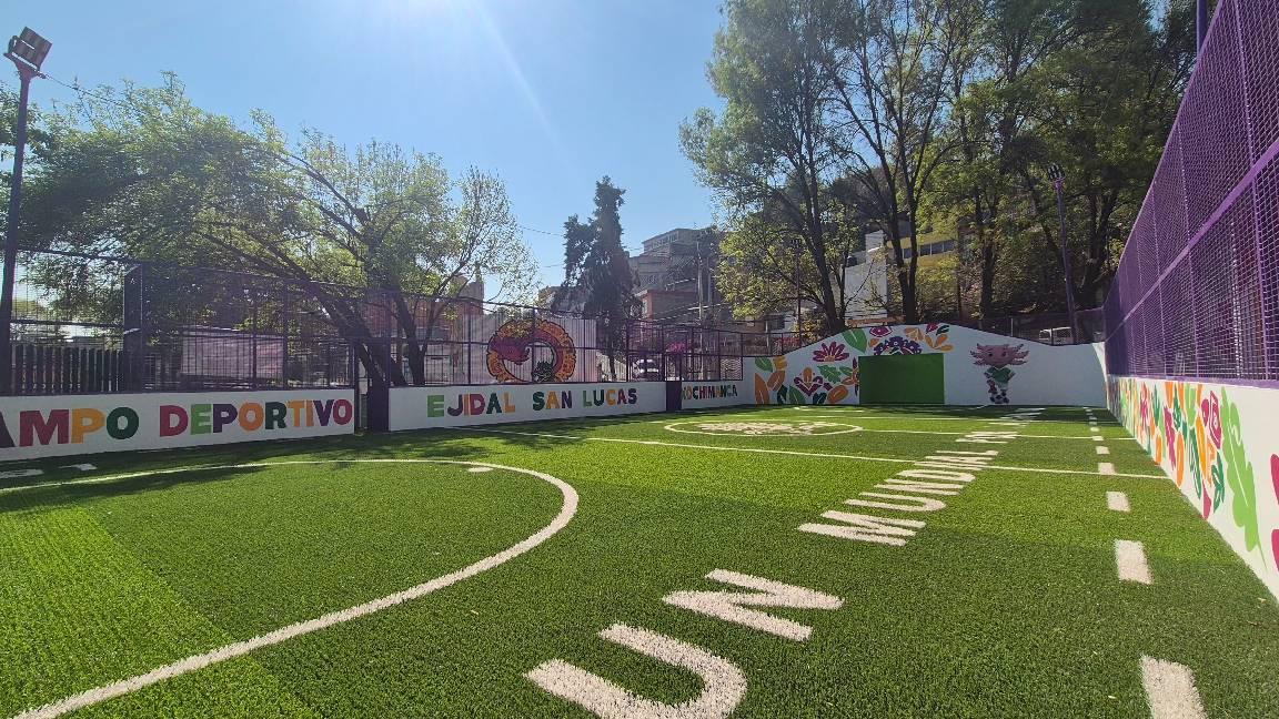 Gobierno CDMX inaugura canchas ‘mundialistas’ en Xochimilco | RÉCORD