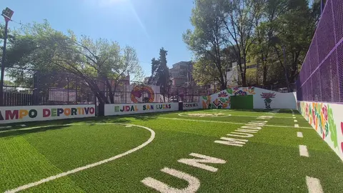Gobierno CDMX inaugura canchas ‘mundialistas’ en Xochimilco