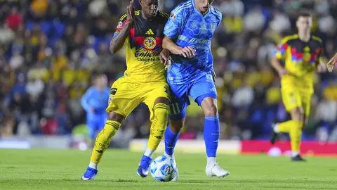 Cristian Borja y Juan Brunetta en el América vs Tigres de Liga MX | IMAGO7
