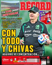 Portada RÉCORD 27 marzo 2026