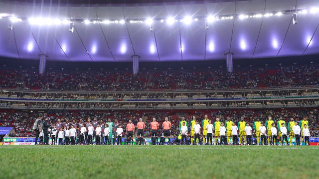 Selecciones de Jamaica y Nueva Caledonia previo a su partido de Repechaje Internacional para el Mundial 2026 | MEXSPORT