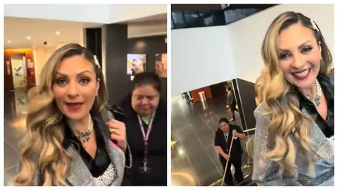 El momento ocurrió mientras una trabajadora realizaba labores de limpieza en el lugar. / RS