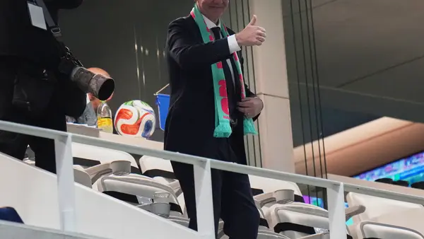 Gianni Infantino sorprende: Así logró ir de Monterrey a Guadalajara en horas