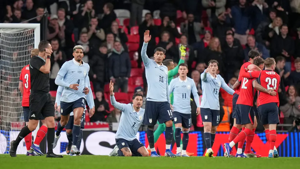 Inglaterra y Uruguay en amistoso previo de Fecha FIFA | AP