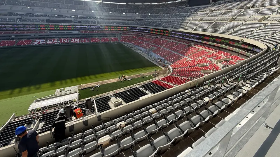 Aún trabajan para dejar listo el Estadio Banorte | GINA SÁNCHEZ