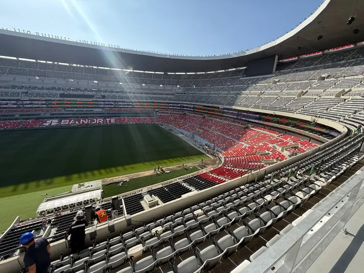 Aún trabajan para dejar listo el Estadio Banorte | GINA SÁNCHEZ