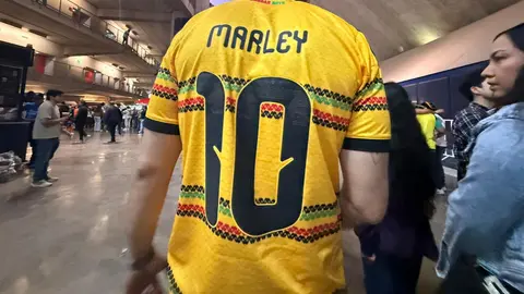 Bob Marley, la inspiración de los tapatíos para apoyar a Jamaica en Guadalajara