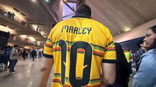 Aficionado con playera de Bob Marley | ALFREDO OLIVAREZ