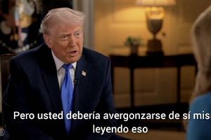 VIDEO/Trump estalla contra periodista en plena entrevista: “Deberías avergonzarte”